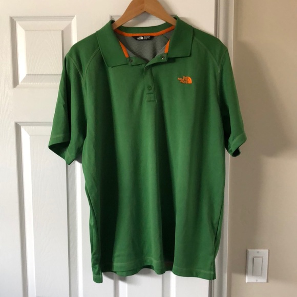 north face golf shirt